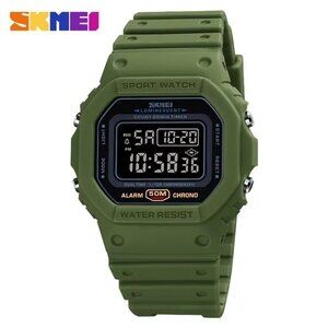 Brand New Men's Watch  Skmei Brand Waterproof Watch | Dark Screen